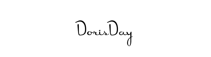 DorisDay Font