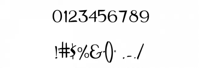 DorisDay Font OTHER CHARS