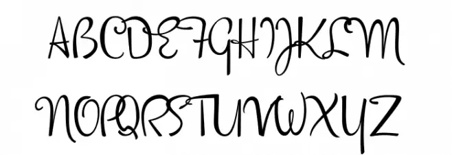 DorisDay Font Litere mari