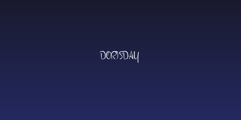 DorisDay Social Header