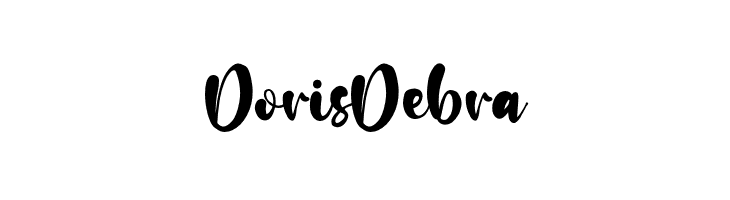 DorisDebra  Fuentes Gratis Descargar