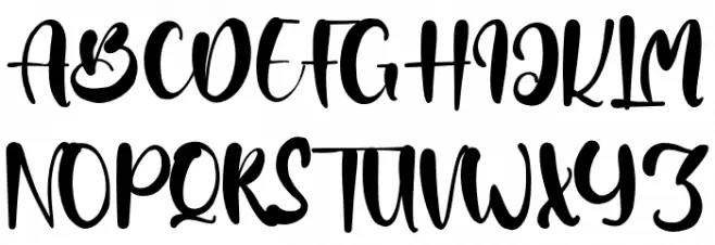 DorisDebra Schriftart Groß