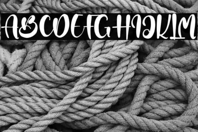 DorisDebra Font examples