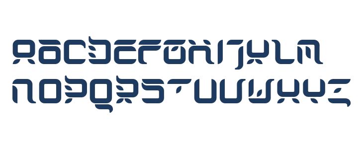 Dorisorange Alphabe Uppercase