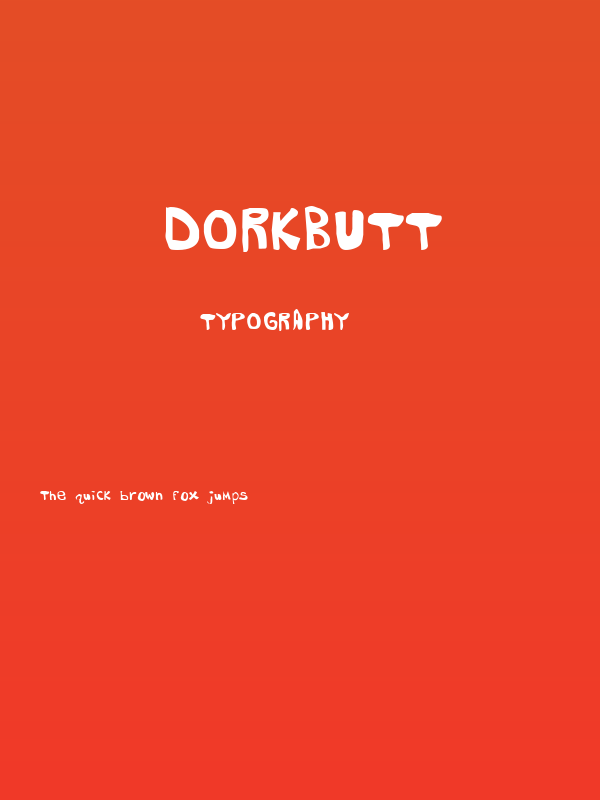 Dorkbutt Poster