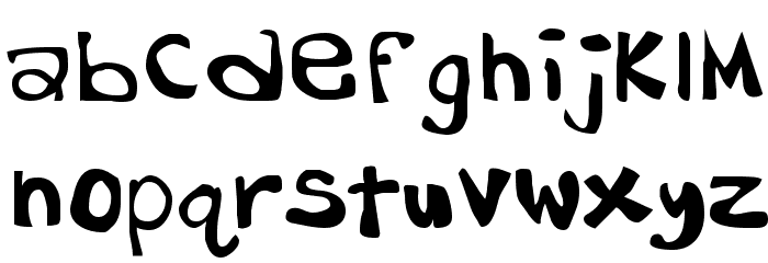 Dorkbutt Font LOWERCASE