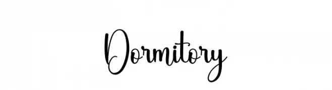 Dormitory  नि: शुल्क फ़ॉन्ट्स डाउनलोड