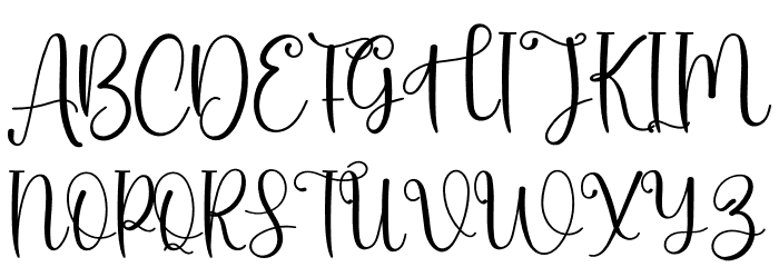 Dormitory Font UPPERCASE