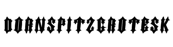 DornspitzGrotesk  Frei Schriftart Herunterladen