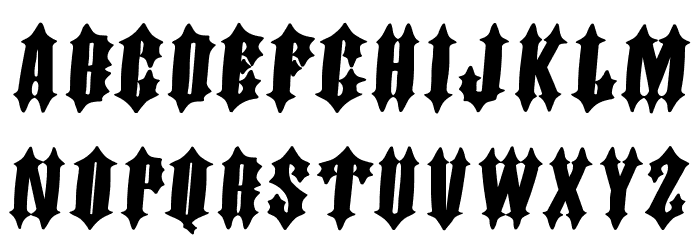 DornspitzGrotesk Font LOWERCASE