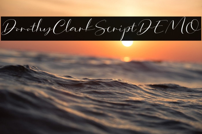 DorothyClarkScriptDEMO Example 3