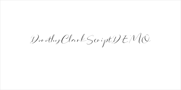 DorothyClarkScriptDEMO Logo