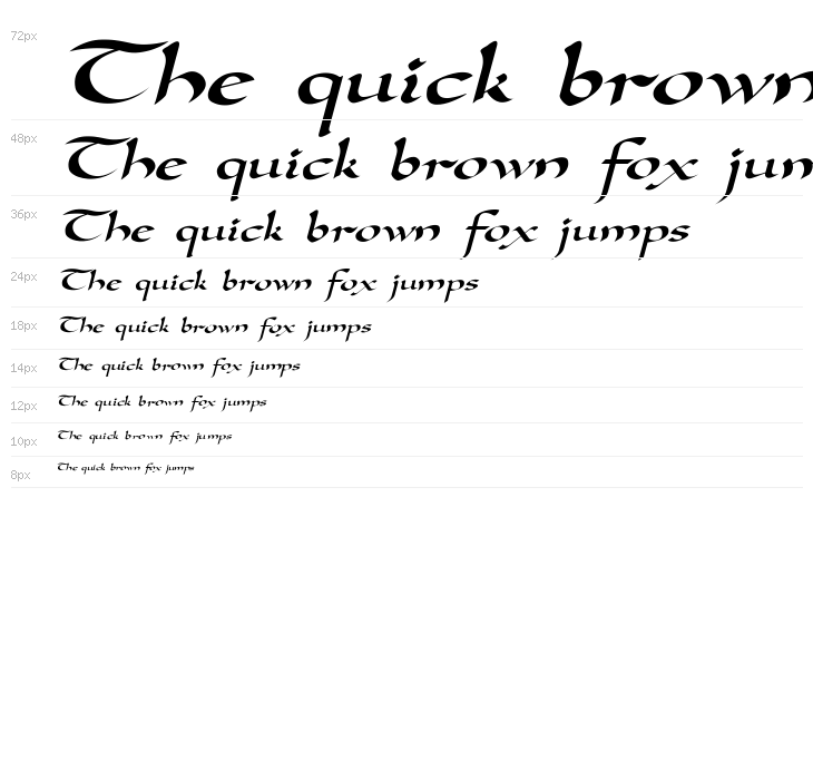 DorovarFLF-Italic Waterfall