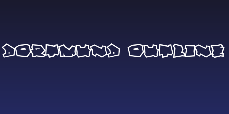 Dortmund Outline Social Header