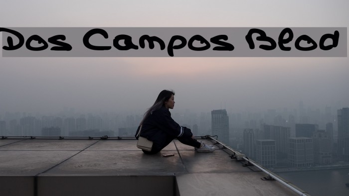 Dos Campos Blod Font examples