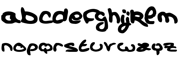Dos Campos Blod Font LOWERCASE