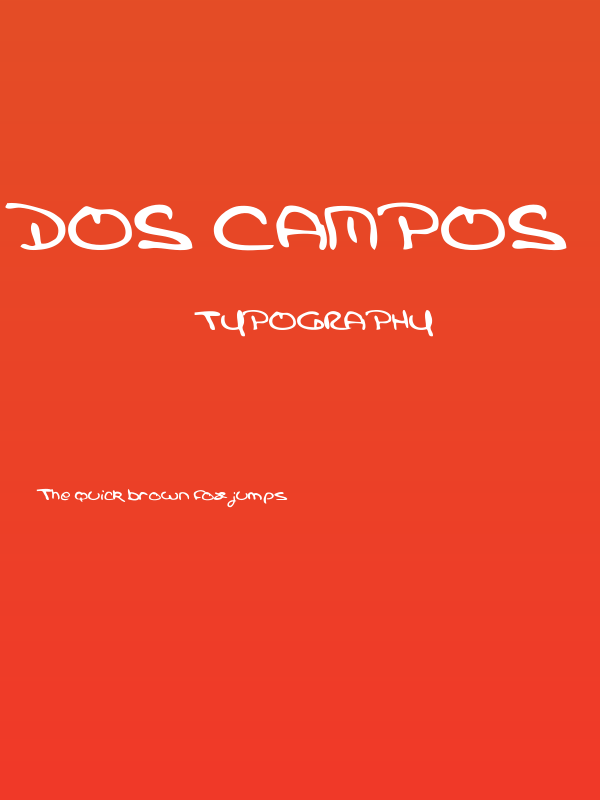 Dos Campos Poster