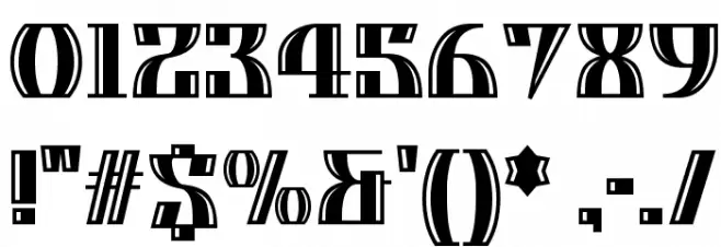 Dos Equis NF Schriftart Anderer Schreiben