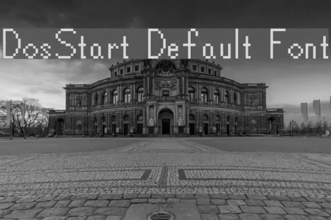 DosStart Default Font Example 2