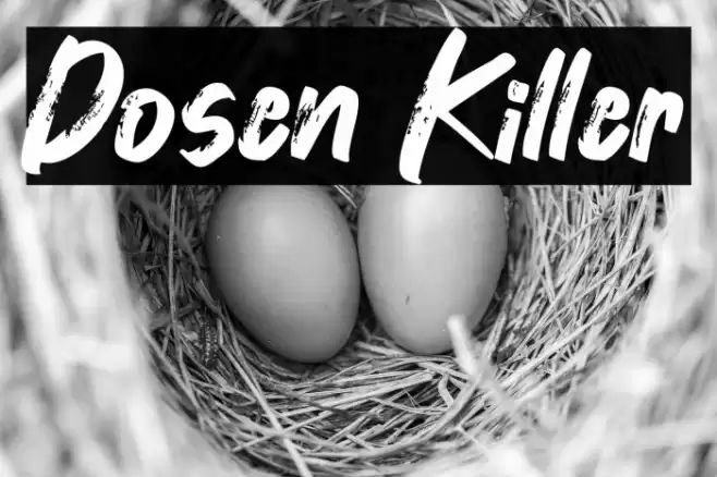 Dosen Killer Font examples