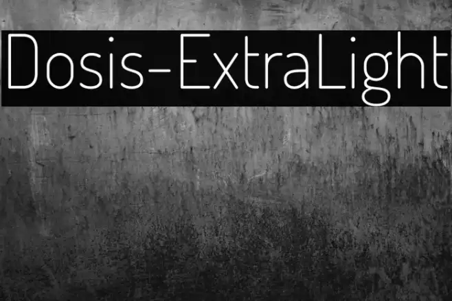 Dosis-ExtraLight Example 1