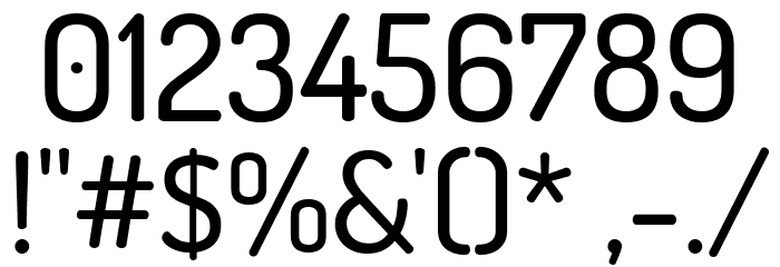 Dosis-Medium Font OTHER CHARS