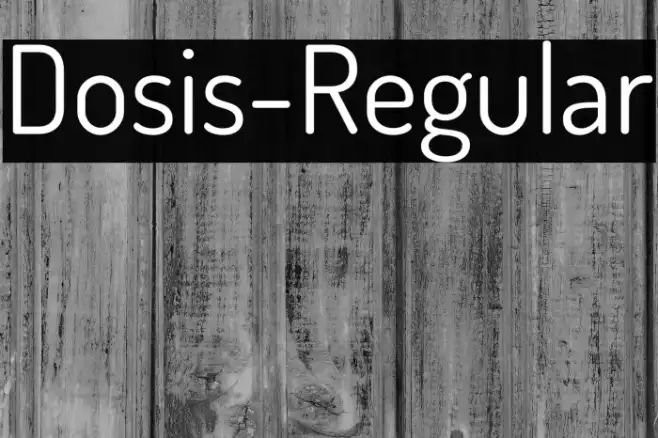 Dosis-Regular Example 1