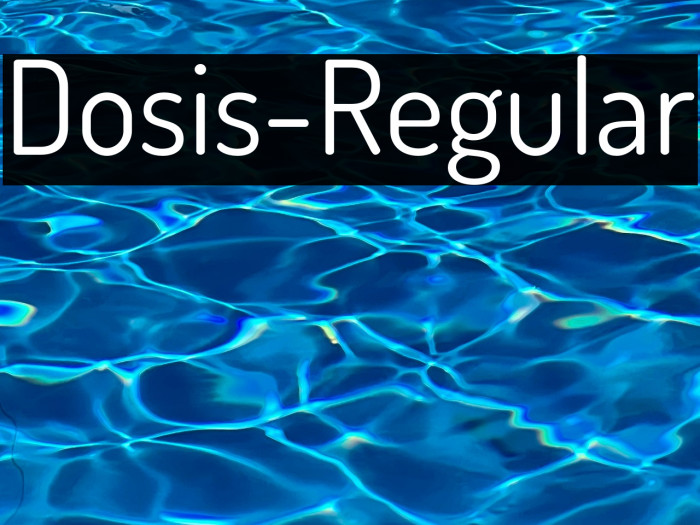 Dosis-Regular Example 2