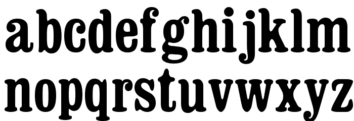 Dosmilcatorce Font LOWERCASE