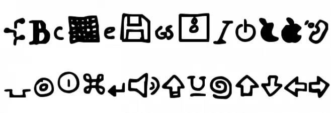 Dot Com फ़ॉन्ट अपरकेस