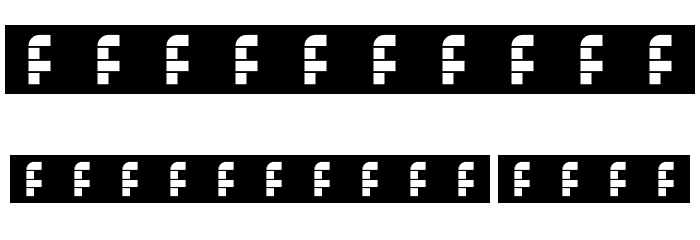 Dot Curve Regular Font OTHER CHARS