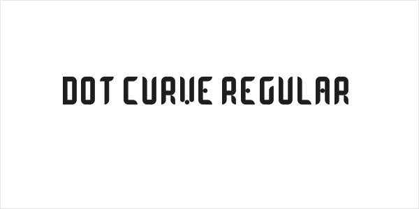 Dot Curve Regular Logo