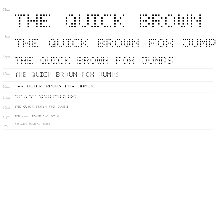 Dot Digital-7 Waterfall