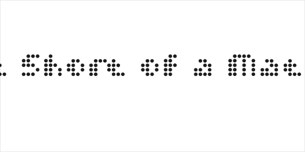 Dot Short of a Matrix Logo