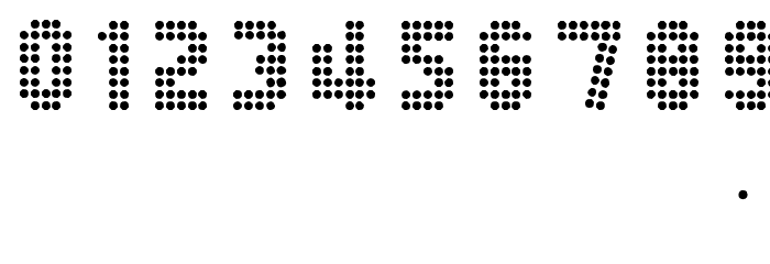 Dot Spot Font OTHER CHARS