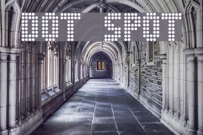 Dot Spot Font examples