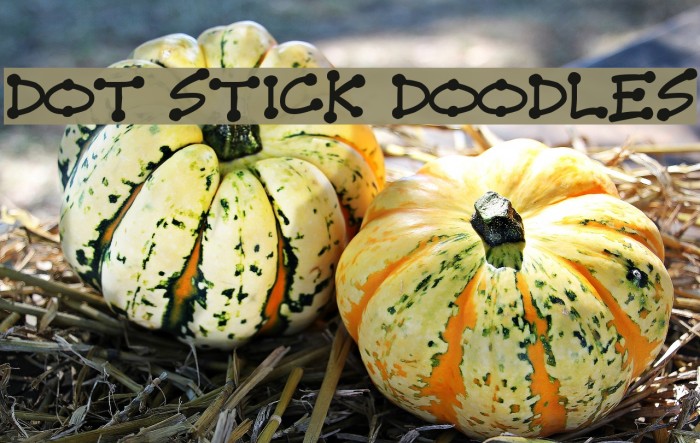 Dot Stick Doodles Example 1