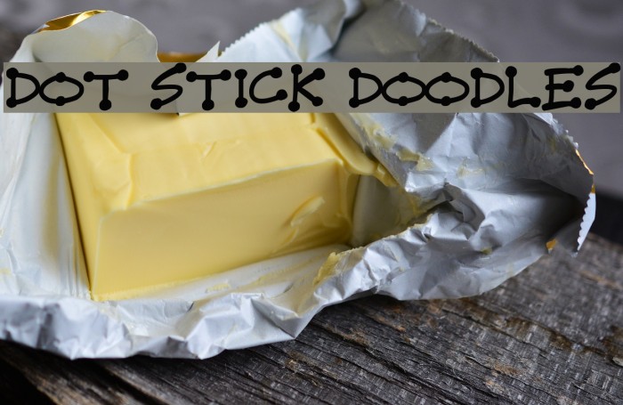 Dot Stick Doodles Example 3