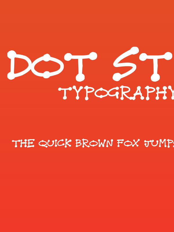 Dot Stick Doodles Poster