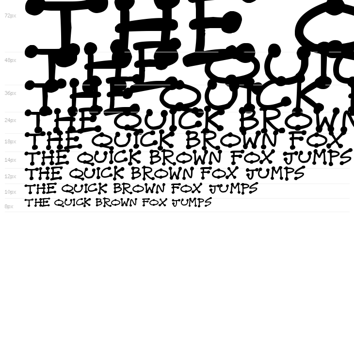 Dot Stick Doodles Waterfall