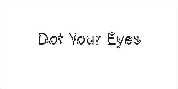 Dot Your Eyes Logo