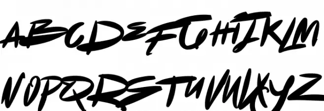 Dot Zero Basic Font Litere mari