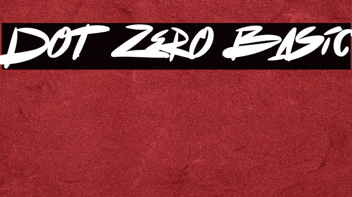 Dot Zero Basic Example 3