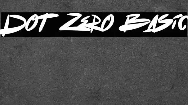 Dot Zero Basic Polices examples