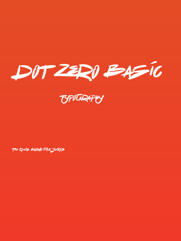 Dot Zero Basic Poster