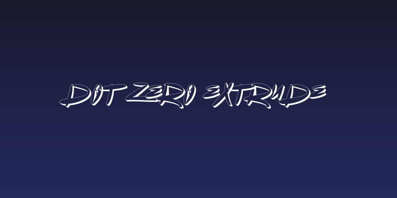 Dot Zero Extrude Social Header