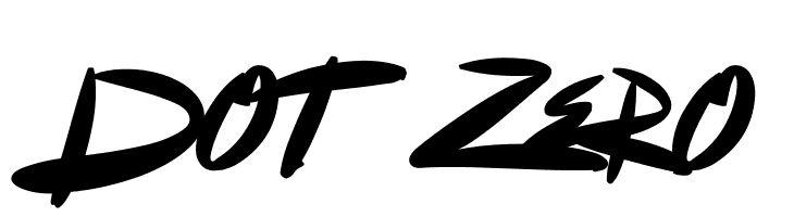Dot Zero  Fuentes Gratis Descargar