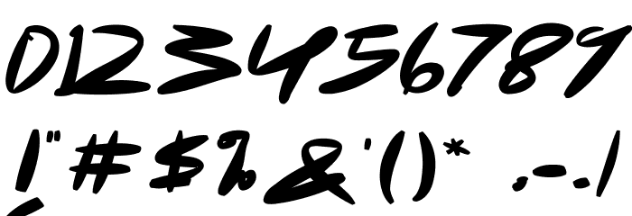 Dot Zero Font OTHER CHARS