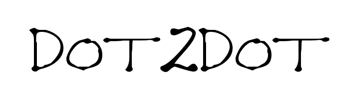 Dot2Dot Font