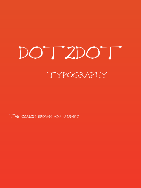 Dot2Dot Poster
